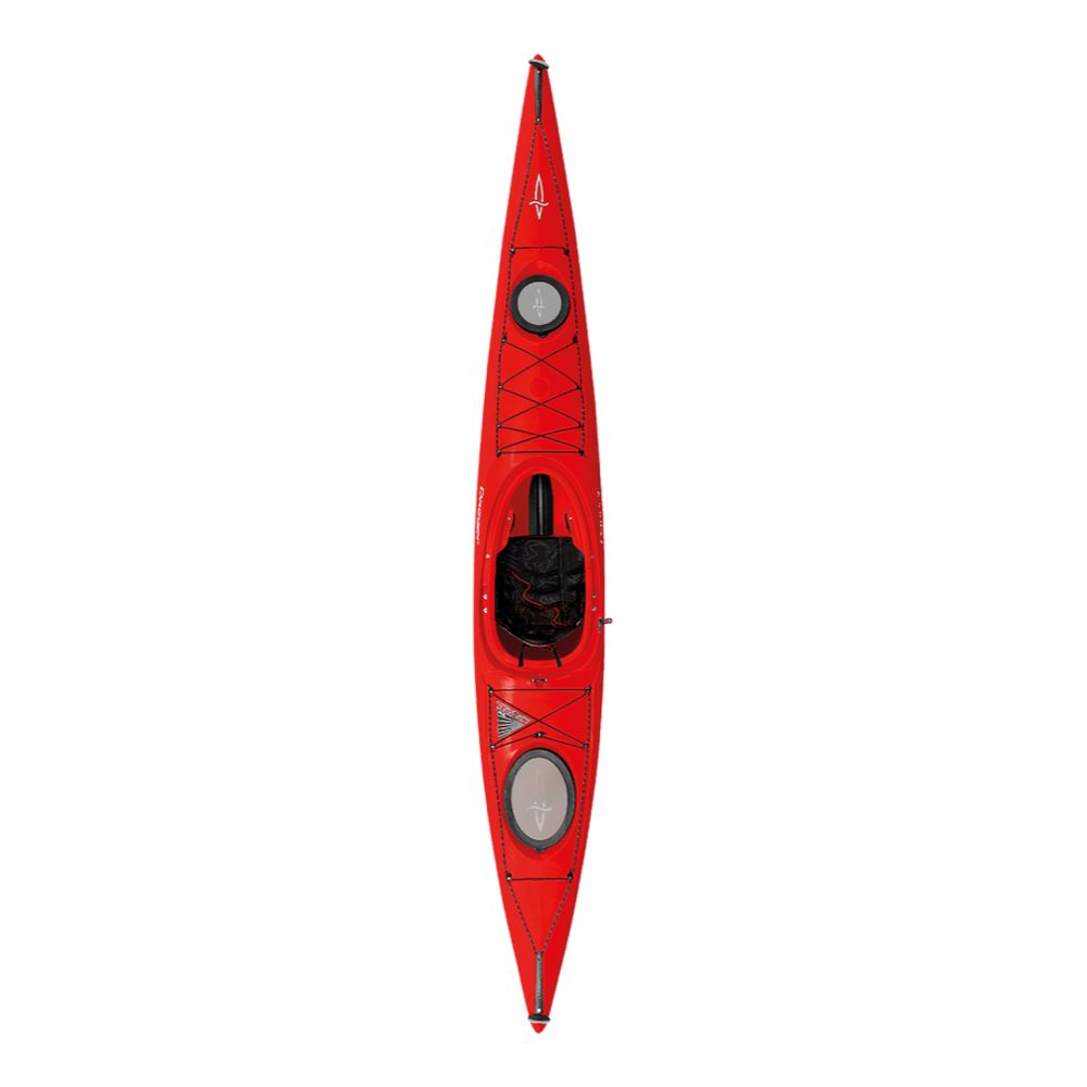 Dagger Stratos 14.5 Kayak red top view
