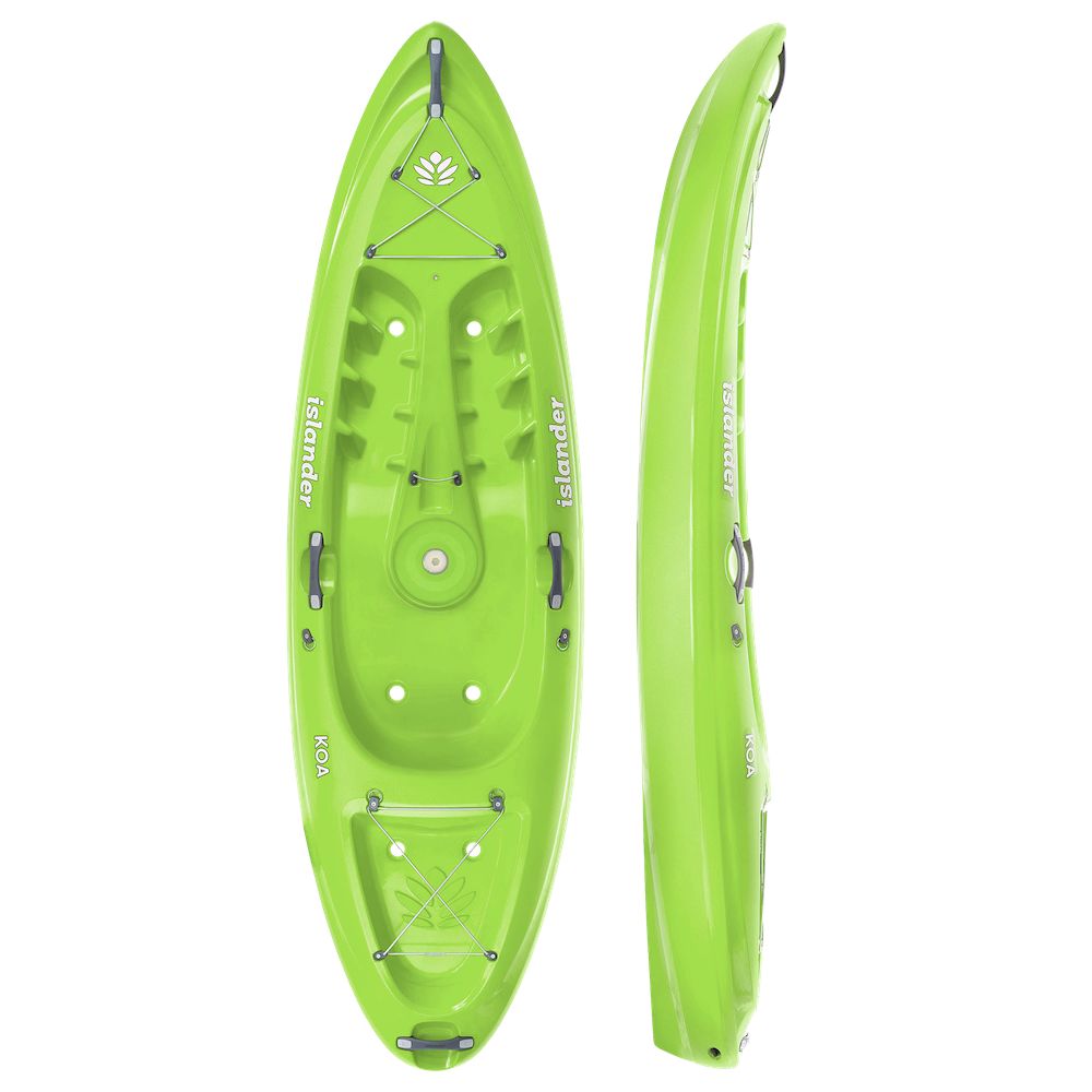 Islander Koa S Beach Sit-On-Top Kayak citrus