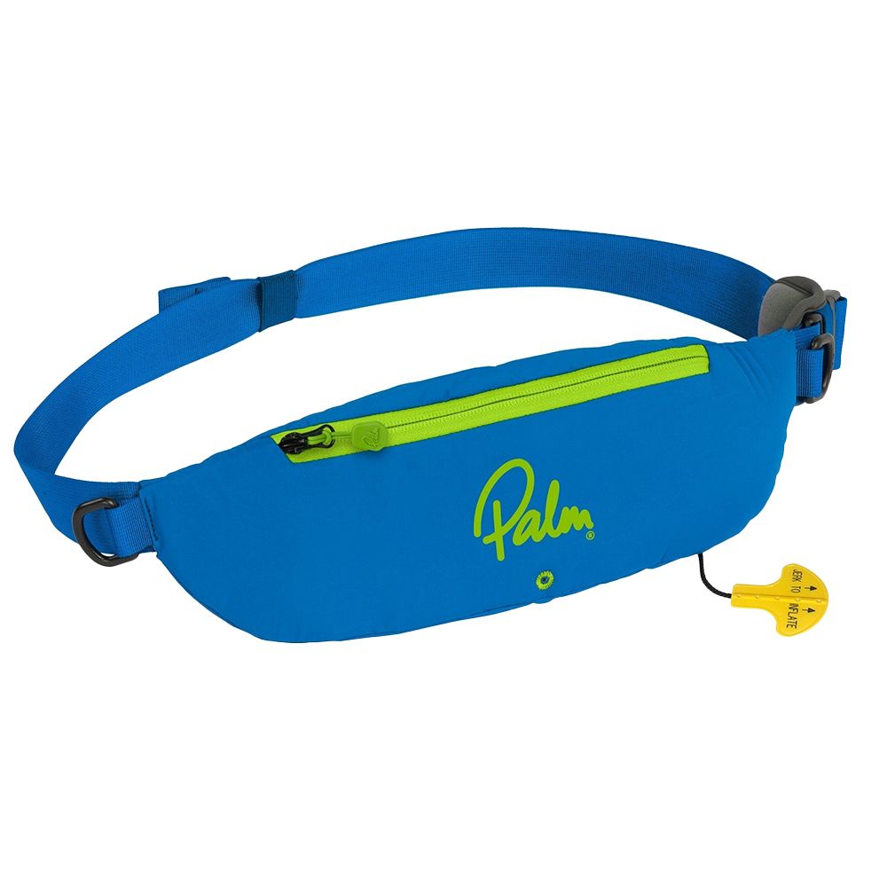 Palm Glide Inflatable Waistbelt blue