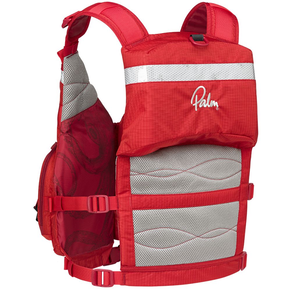 Palm Kola Angler PFD flame rear