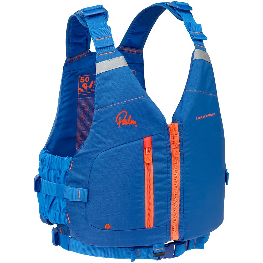 Palm Meander PFD cobalt