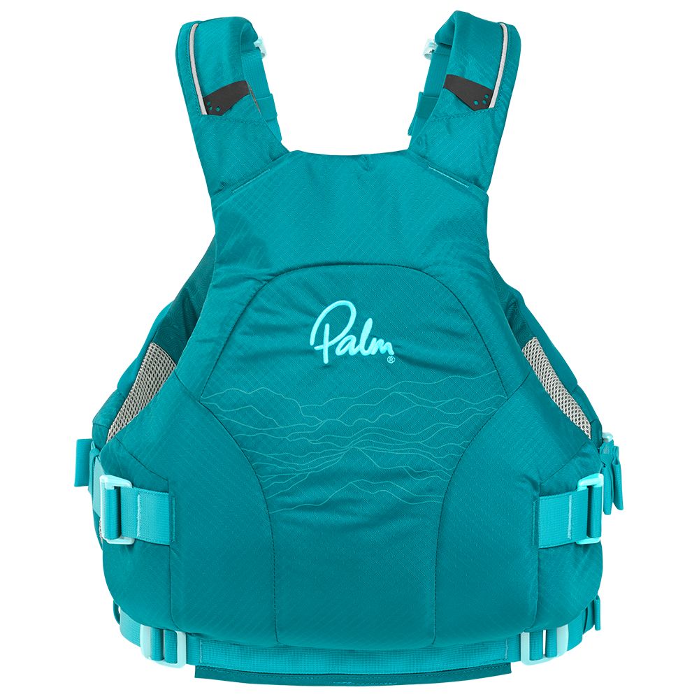 Palm Riff Whitewater Buoyancy Aid teal back