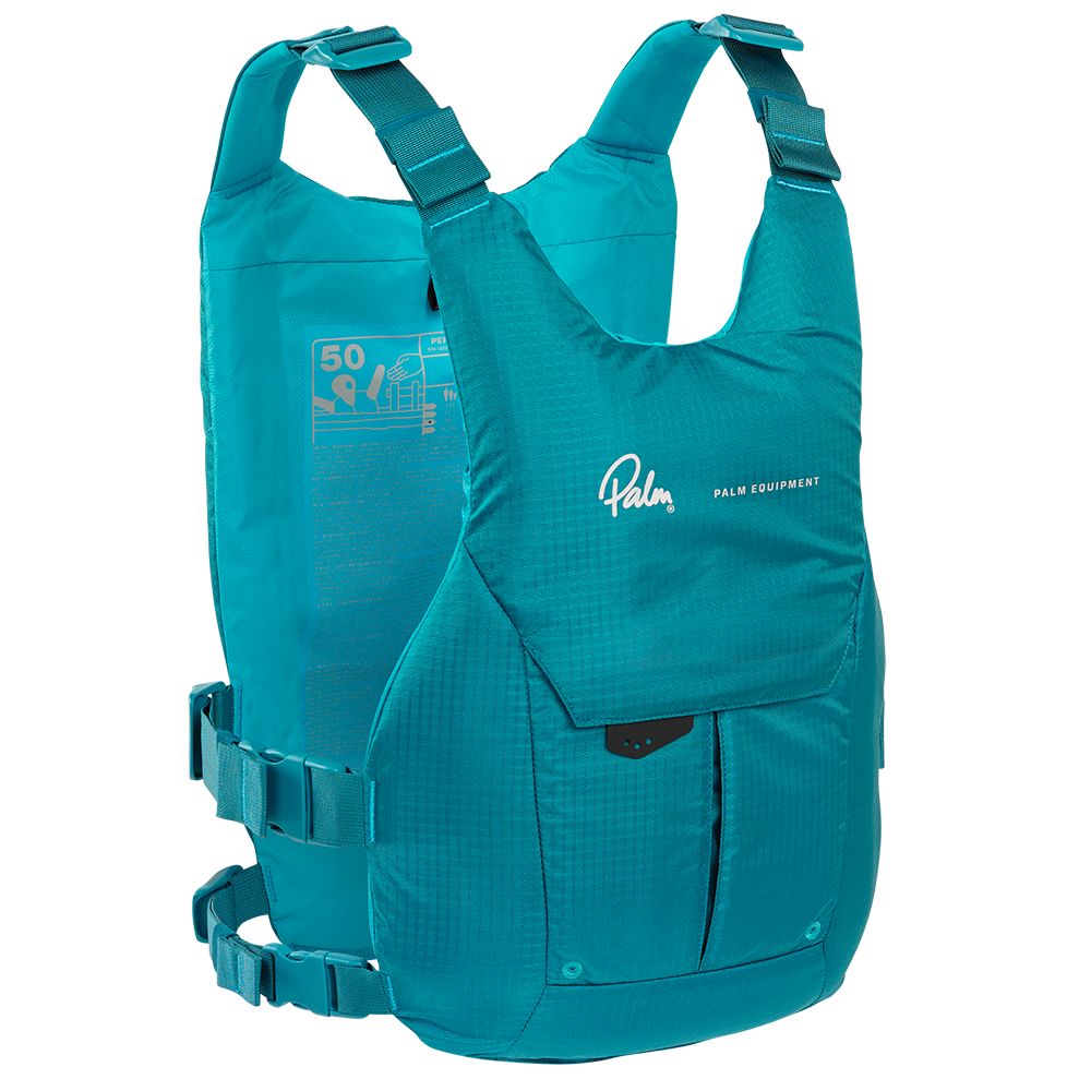 Palm Solo SUP Vest Buoyancy Aid PFD teal