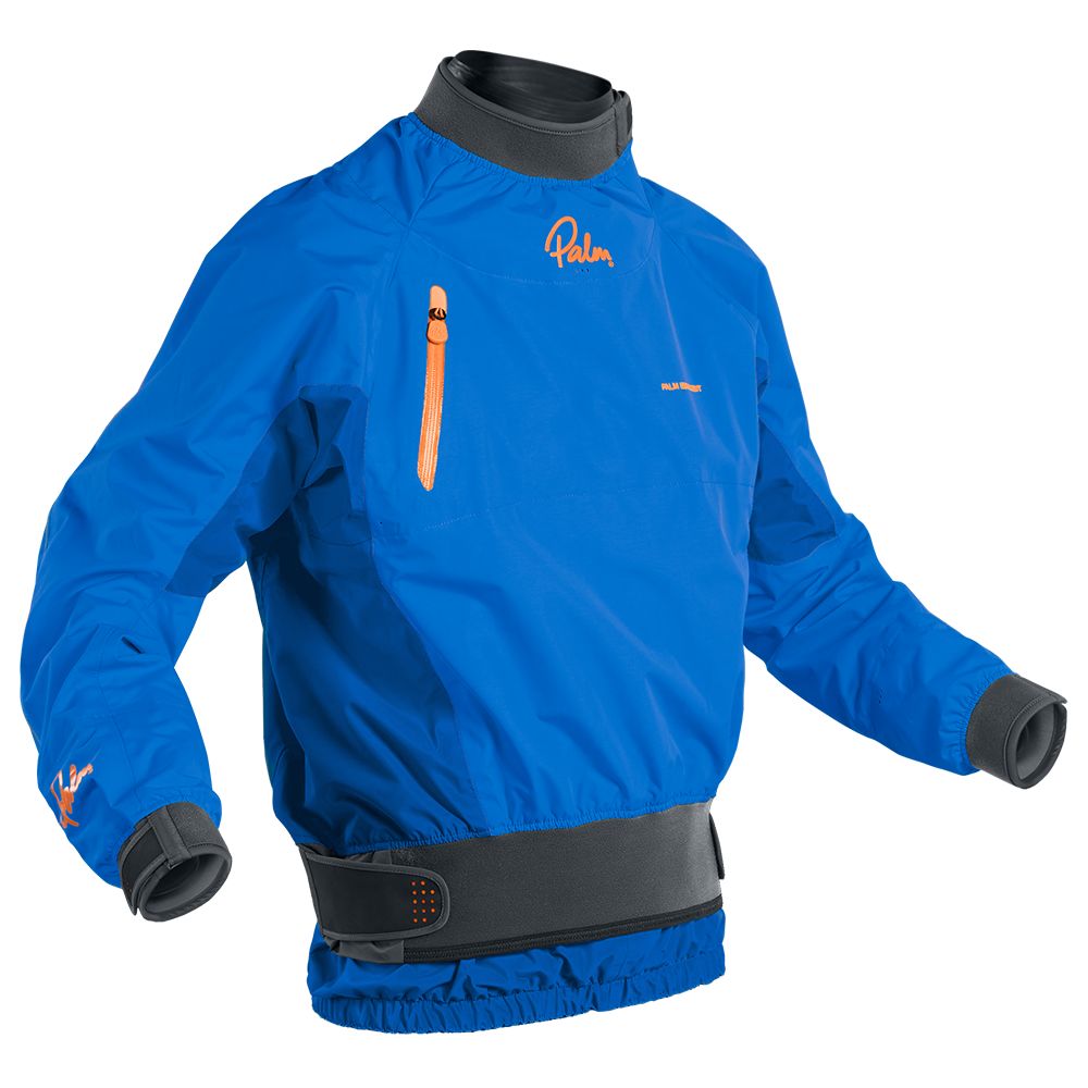 Palm Surge Jacket ocean cobalt