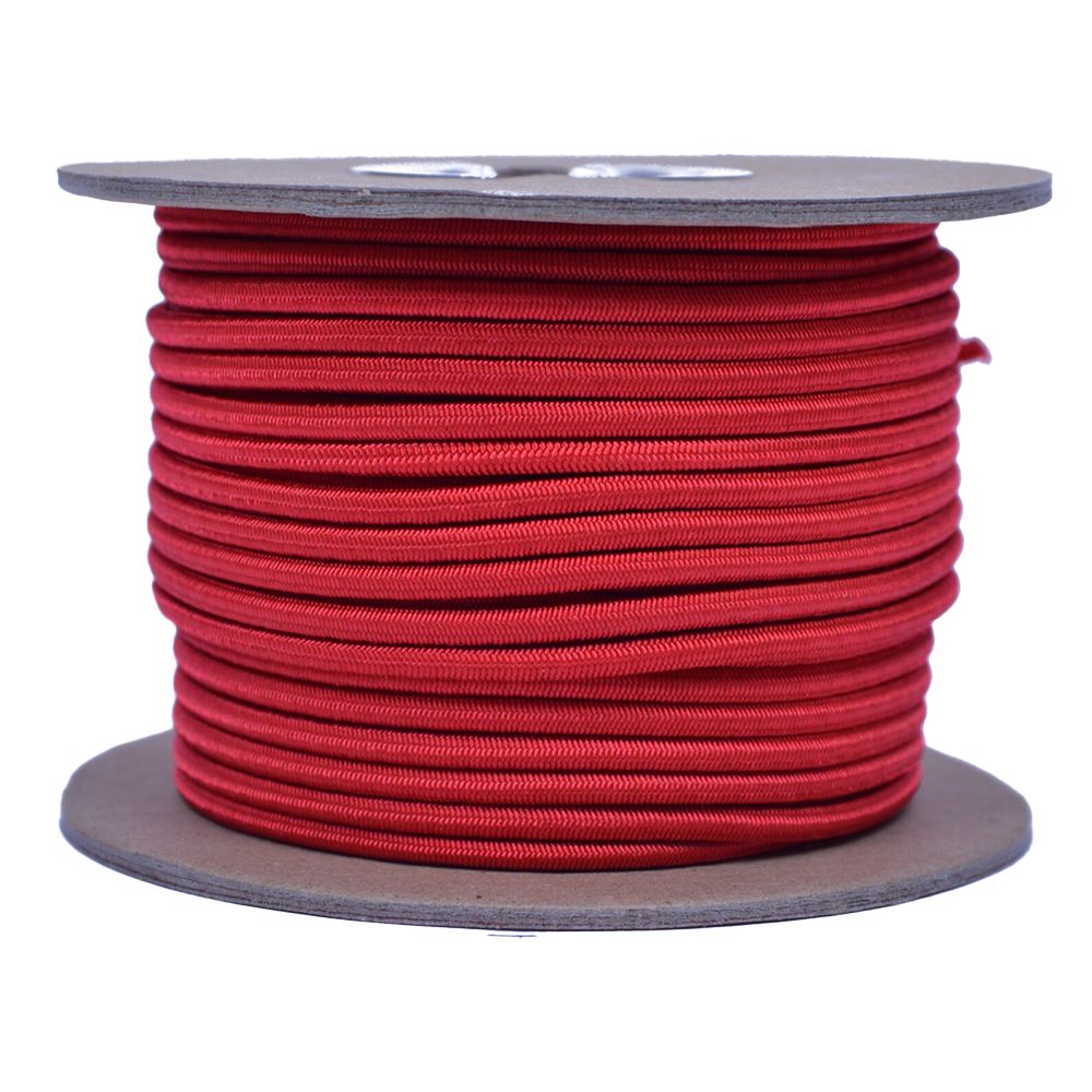 Shockcord (Bungee Cord) 3, 6, 8 mm red