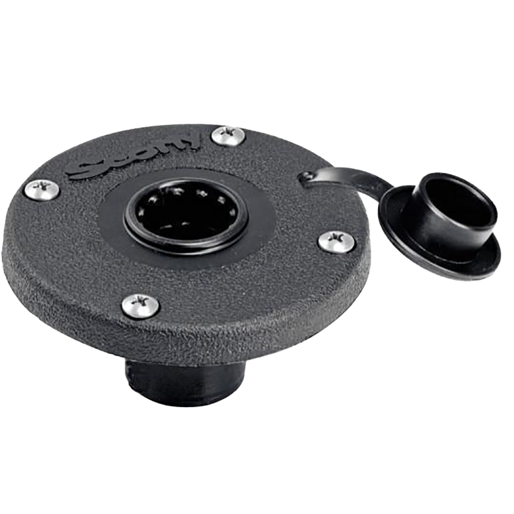 Scotty No. 344 Round Flush Deck Mount