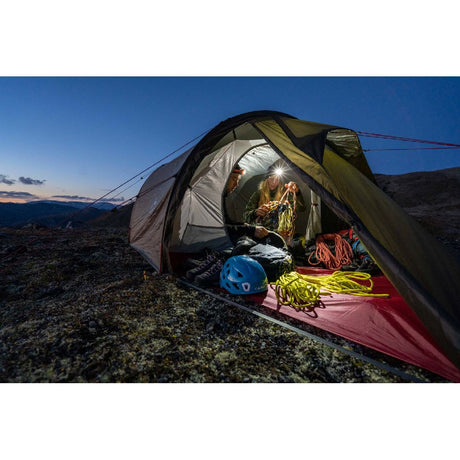 Tindheim™ 2-Person Backpacking Tunnel Tent in action on Norwegian mountains
