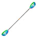 Aqua-Bound Whiskey, Fibre Glass, 2-Piece Straight Shaft Kayak Paddle northern lights