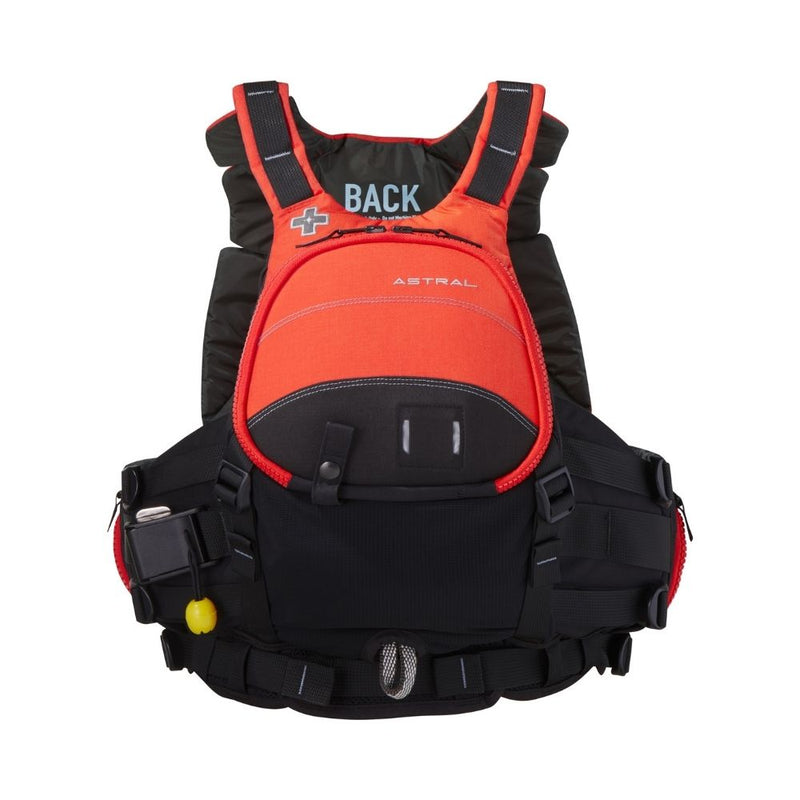 Astral Greenjacket Whitewater Buoyancy Aid Fire Orange Front