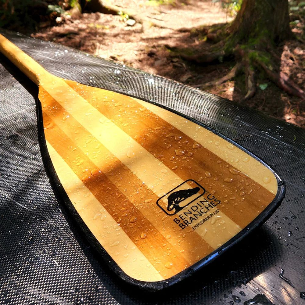Explorer Raft Paddle Bending Branches Explorer Plus Canoe Paddle | Premium Wooden Touring ...