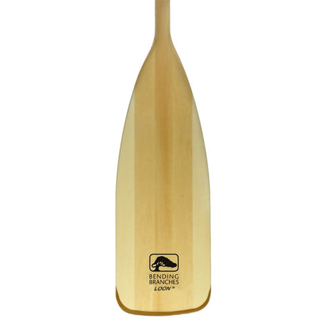 Bending Branches Loon Canoe Paddle zoom on paddle blade