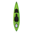 Dagger Axis E 10.5 Crossover Kayak lime top view