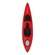 Dagger Axis E 10.5 Crossover Kayak red top view