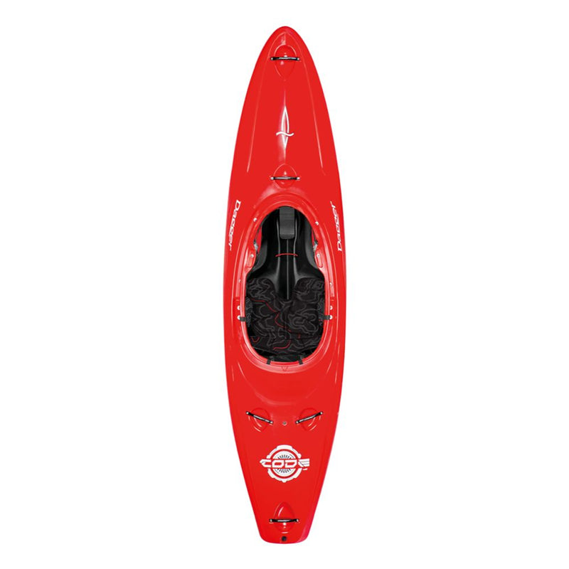 Dagger Code Action+ Whitewater Kayak red top view