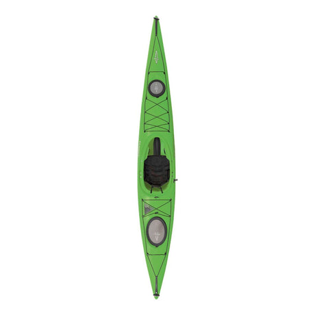 Dagger Stratos 14.5 Kayak lime top view