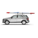 EZ-Vee Kayak V-Bars Race on car with Kayak