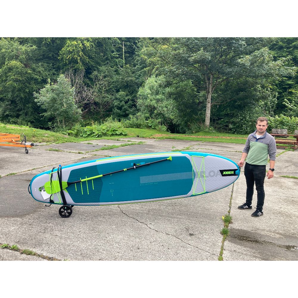 Eckla SUP Paddleboard Transport Cart Califonia in action