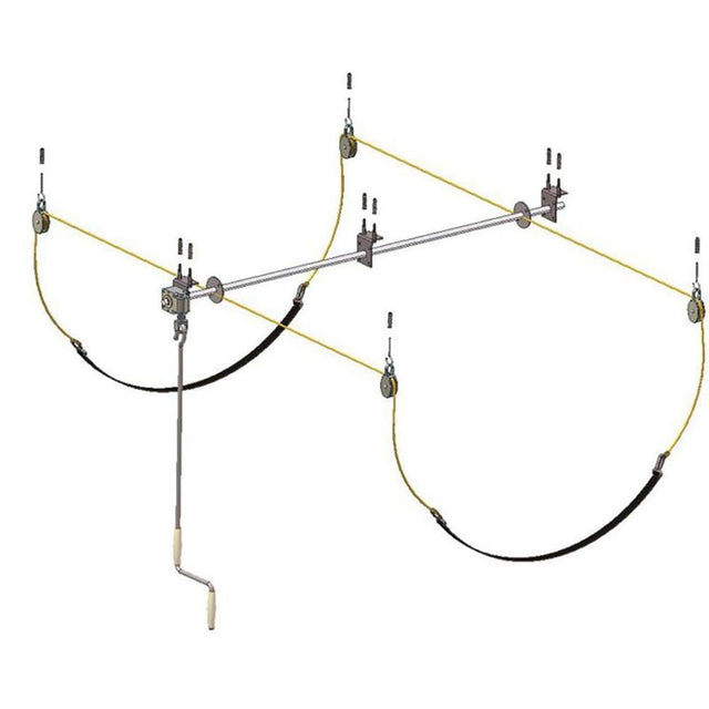 Eckla Canoe, Kayak Ceiling/Roof Storage Lift System