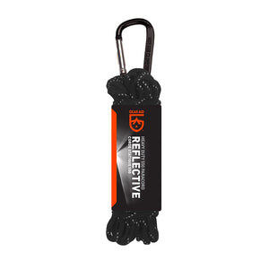 Gear Aid Heavy-Duty 550 Paracord reflective black
