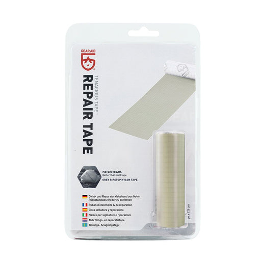 Gear Aid Tenacious Tape Repair Tape Ripstop Nylon off-white packaging