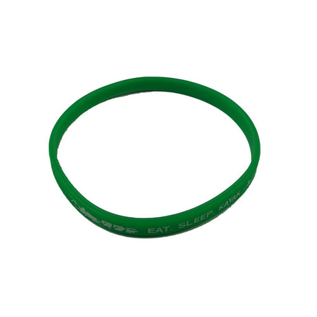 Eat Sleep Kayak Wristband green