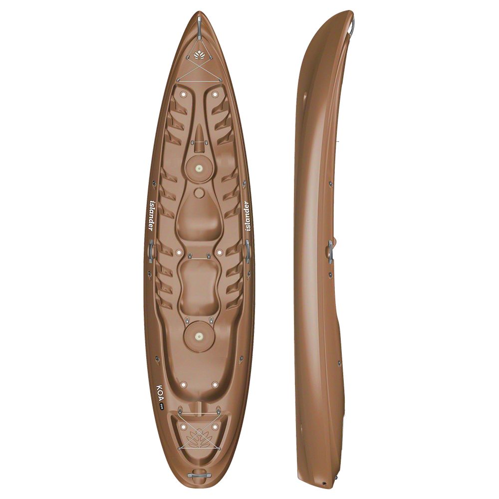 Islander Koa Duo Beach Sit-On-Top Kayak recycled