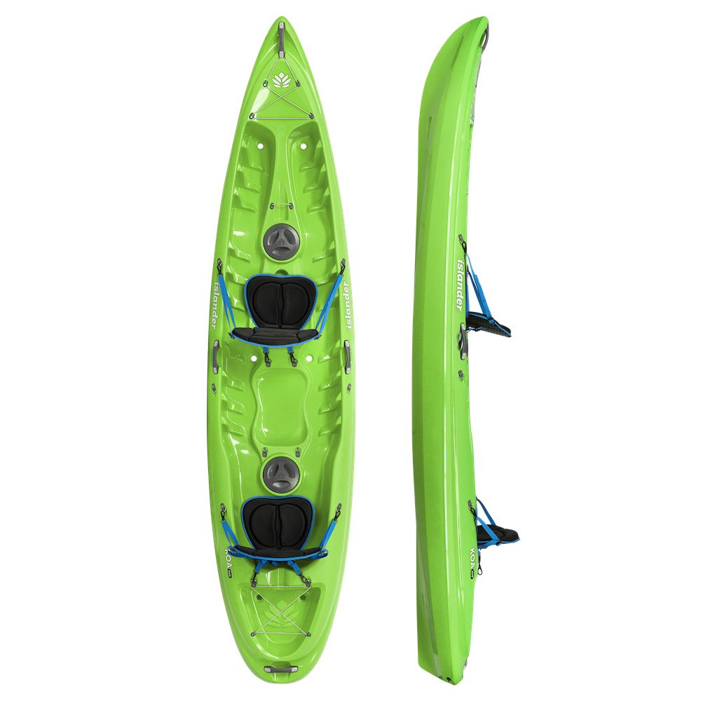 Islander Koa Duo Sport Sit-On-Top Kayak citrus