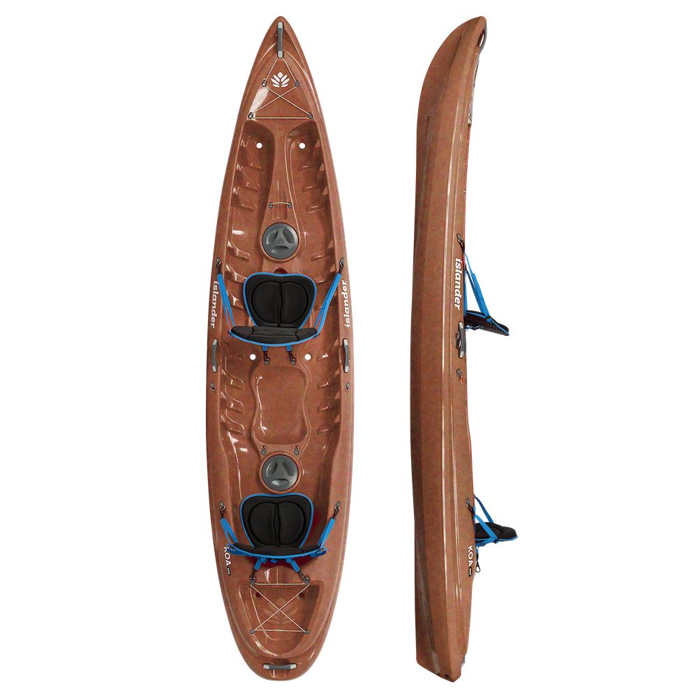 Islander Koa Duo Sport Sit-On-Top Kayak recycled