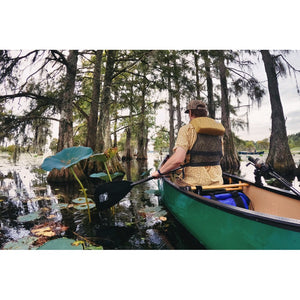 Nova Craft Canoe Prospector 14′ Solo TuffStuff in the swamp