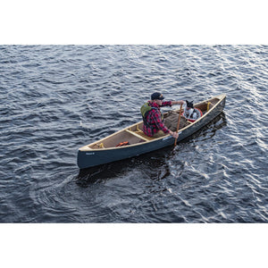 Nova Craft Canoe Prospector 14′ Solo TuffStuff on the lake