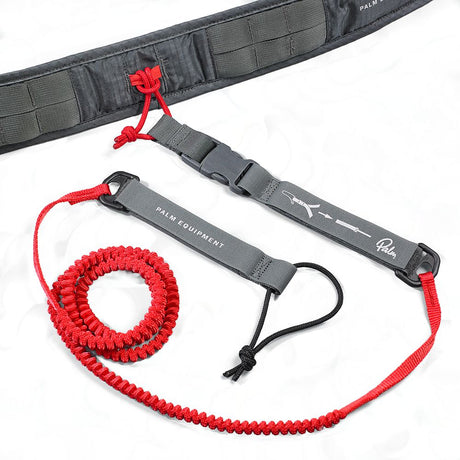 Palm Quick SUP belt with paddle leash attached