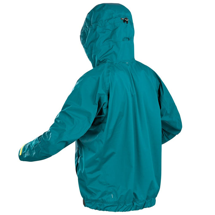 Palm Terek Jacket teal back