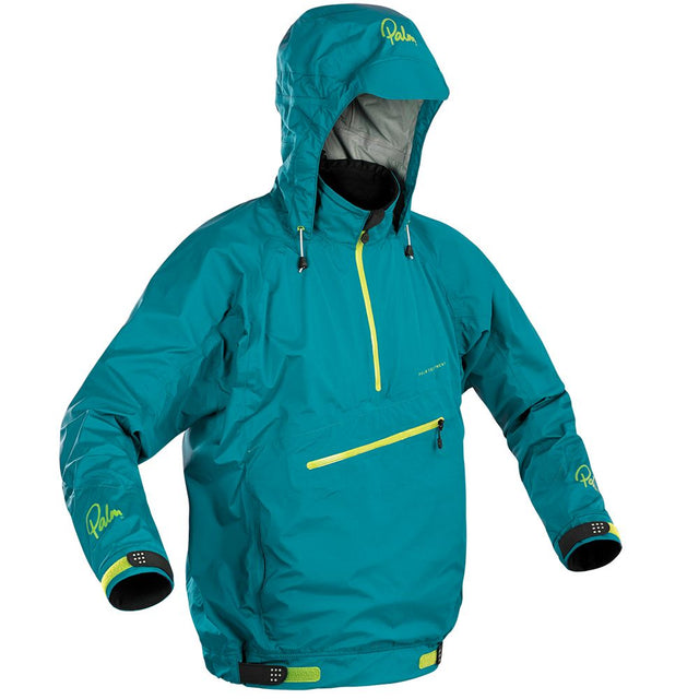 Palm Terek Jacket teal front