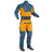Palm Atom Mens Suit Pine / Tangelo