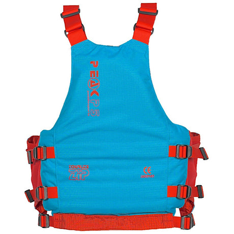Peak Tourlite Zip Ladies Buoyancy Aid Blue Back