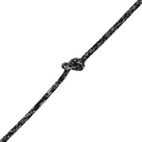 Rudder Line 2mm Black White