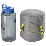 Therm-a-Rest Parsec 32F/0C Regular Larch packed size comparison