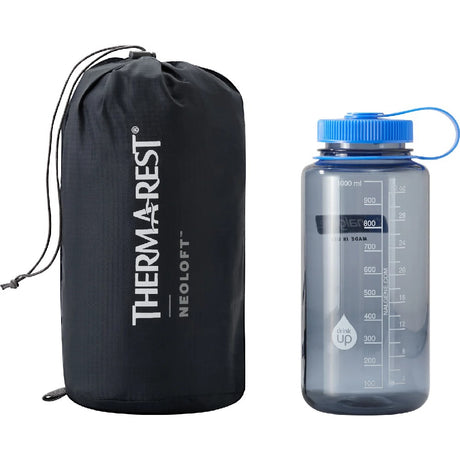 Thermarest NeoLoft Sleeping Pad stuff sack size comparison
