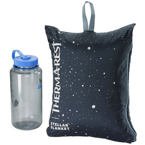 Thermarest Stellar Blanket Space Case inside stuff sack