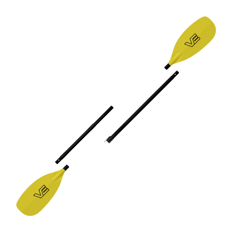 VE glass Creeker Kayak Paddle - 4-piece
