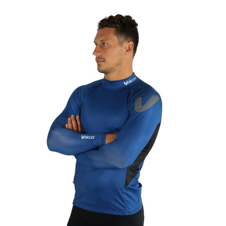 Vaikobi UV LS Rash Guard Navy Male Side