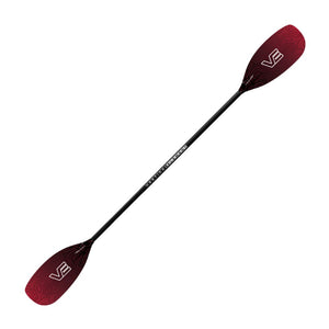 VE Creeker Glass Kayak Paddle - Straight Carbon Shaft