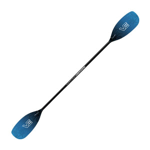VE Creeker Glass Kayak Paddle - Straight Carbon Shaft