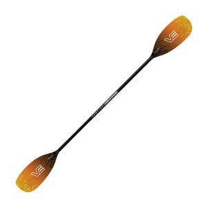 VE Creeker Glass Kayak Paddle - Straight Carbon Shaft