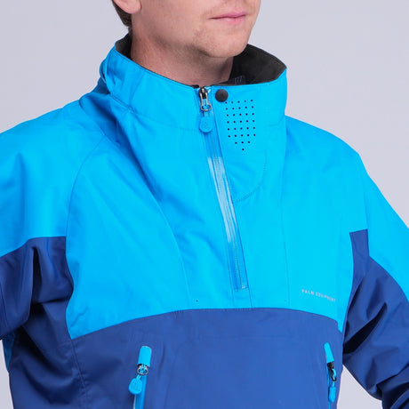 Palm Chinook Mens Touring Jacket azure navy hood down
