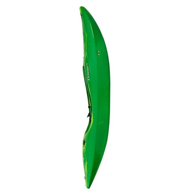 Dagger Code Creekboat Kayak green smoke side view