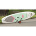 Eckla Maui SUP, Paddle board transport trolley loaded with paddle board