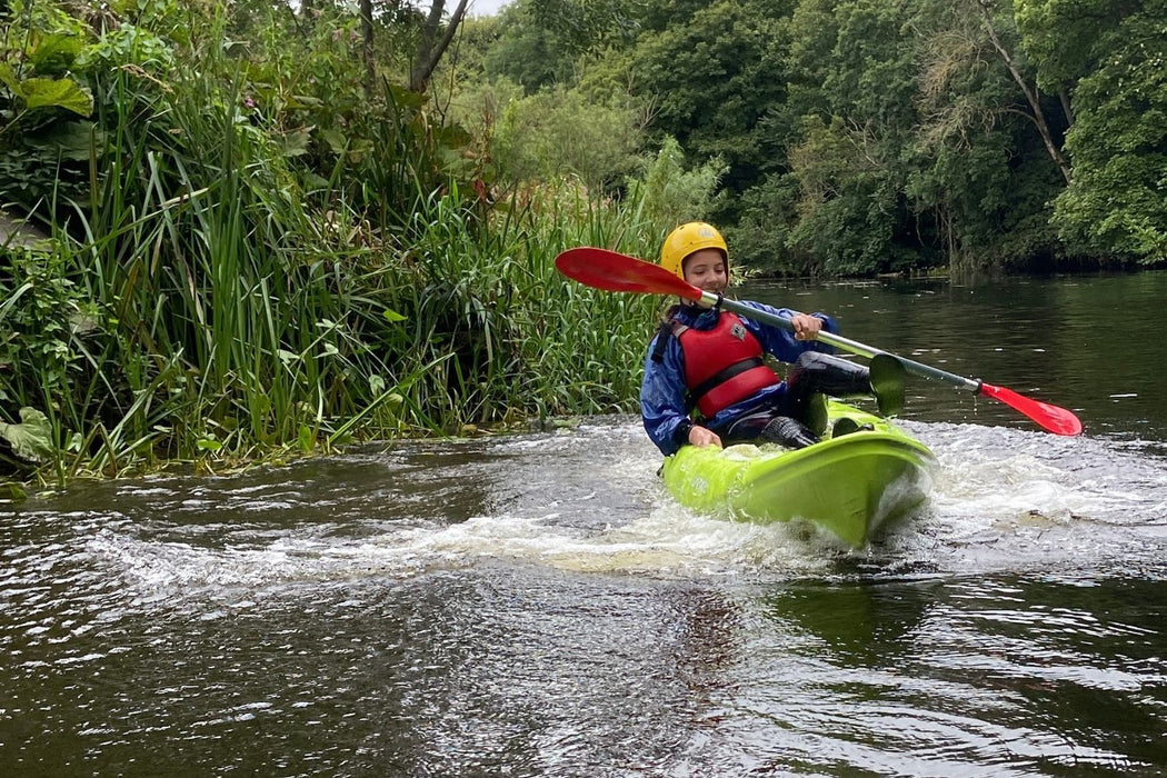 Junior Beginner River Kayak Skills