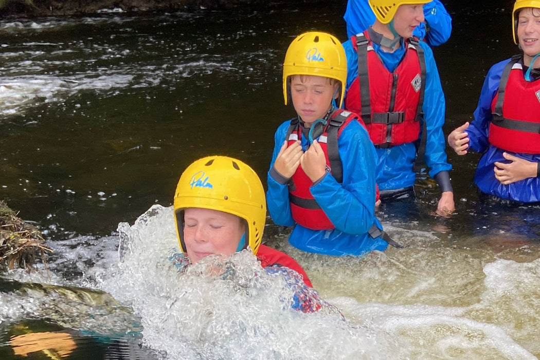Junior Beginner River Kayak Skills