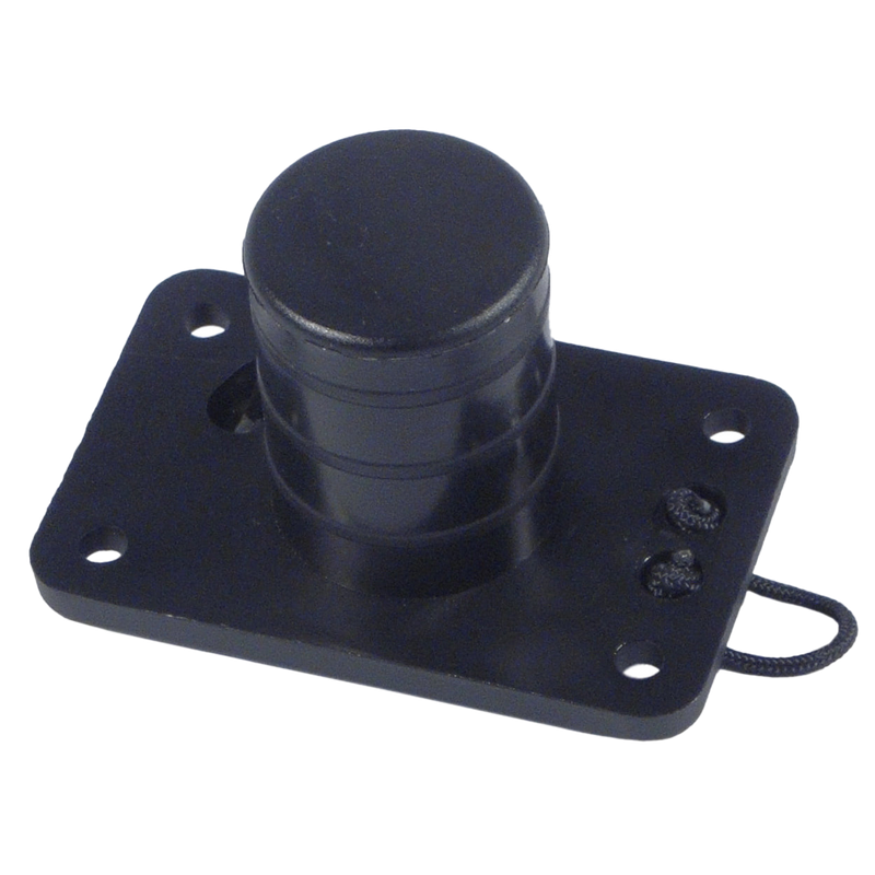 KG Flush Mount Rod Holder - Rectangular